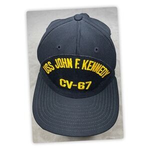 Vintage USS John F. Kennedy CV-67 NEW ERA SnapBack Hat‎ Brand New Made in USA